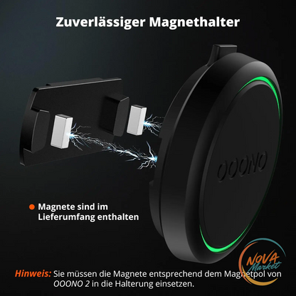 Supporto Magnetico Auto per Rilevatore OOONO CO-Driver NO2