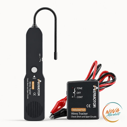 Localizzatore di Cortocircuiti Auto 6-42 V con Sonda Flessibile