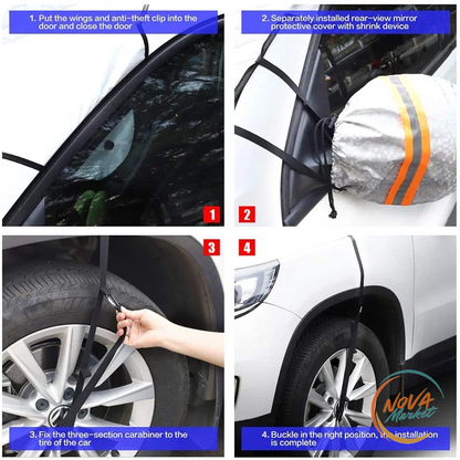 Parasole Parabrezza Auto Magnetico Anti-Gelo e Impermeabile