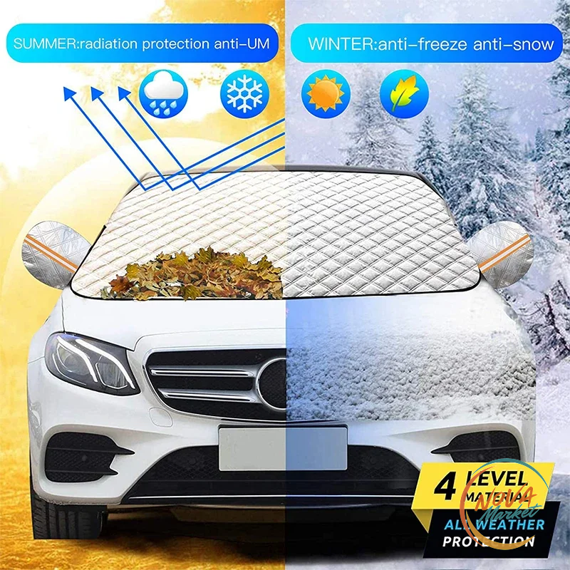 Parasole Parabrezza Auto Magnetico Anti-Gelo e Impermeabile