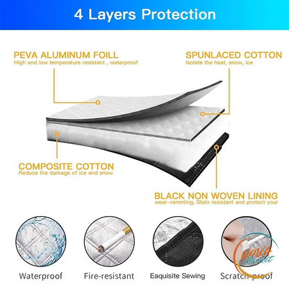 Parasole Parabrezza Auto Magnetico Anti-Gelo e Impermeabile