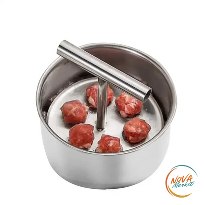 Pressa per Polpette in Acciaio Inox Manuale