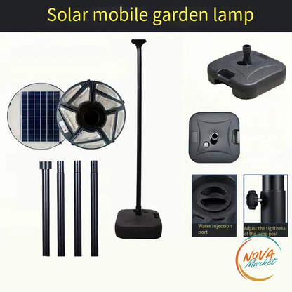 Lampada Solare UFO da Esterno IP65 per Giardino