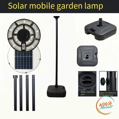 Lampada Solare UFO da Esterno IP65 per Giardino