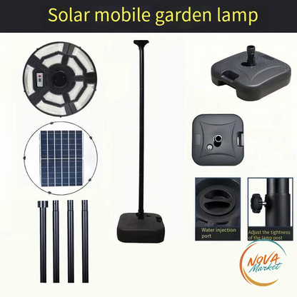 Lampada Solare UFO da Esterno IP65 per Giardino