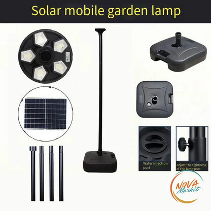 Lampada Solare UFO da Esterno IP65 per Giardino