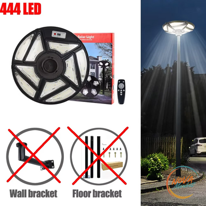 Lampada Solare UFO da Esterno IP65 per Giardino