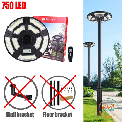 Lampada Solare UFO da Esterno IP65 per Giardino