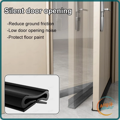 Paraspifferi adesivo per porta 93 cm in PVC