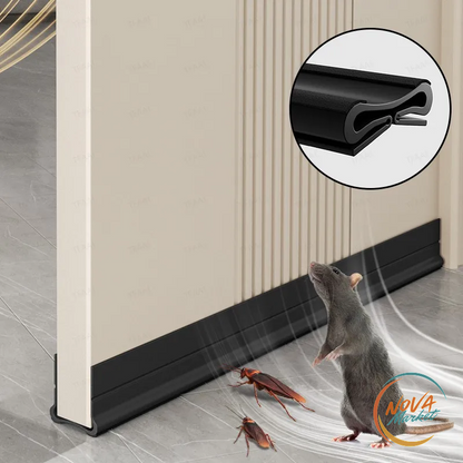 Paraspifferi adesivo per porta 93 cm in PVC