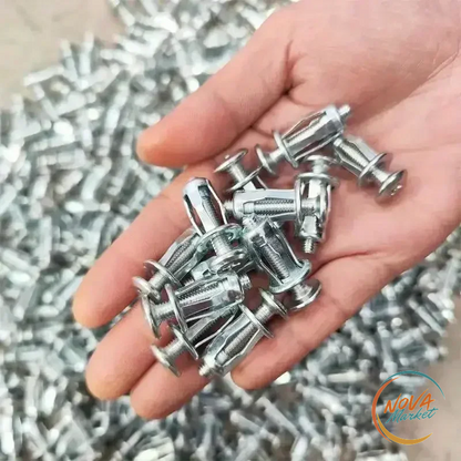 Dadi a espansione metallici M4-M6 per fissaggi a parete