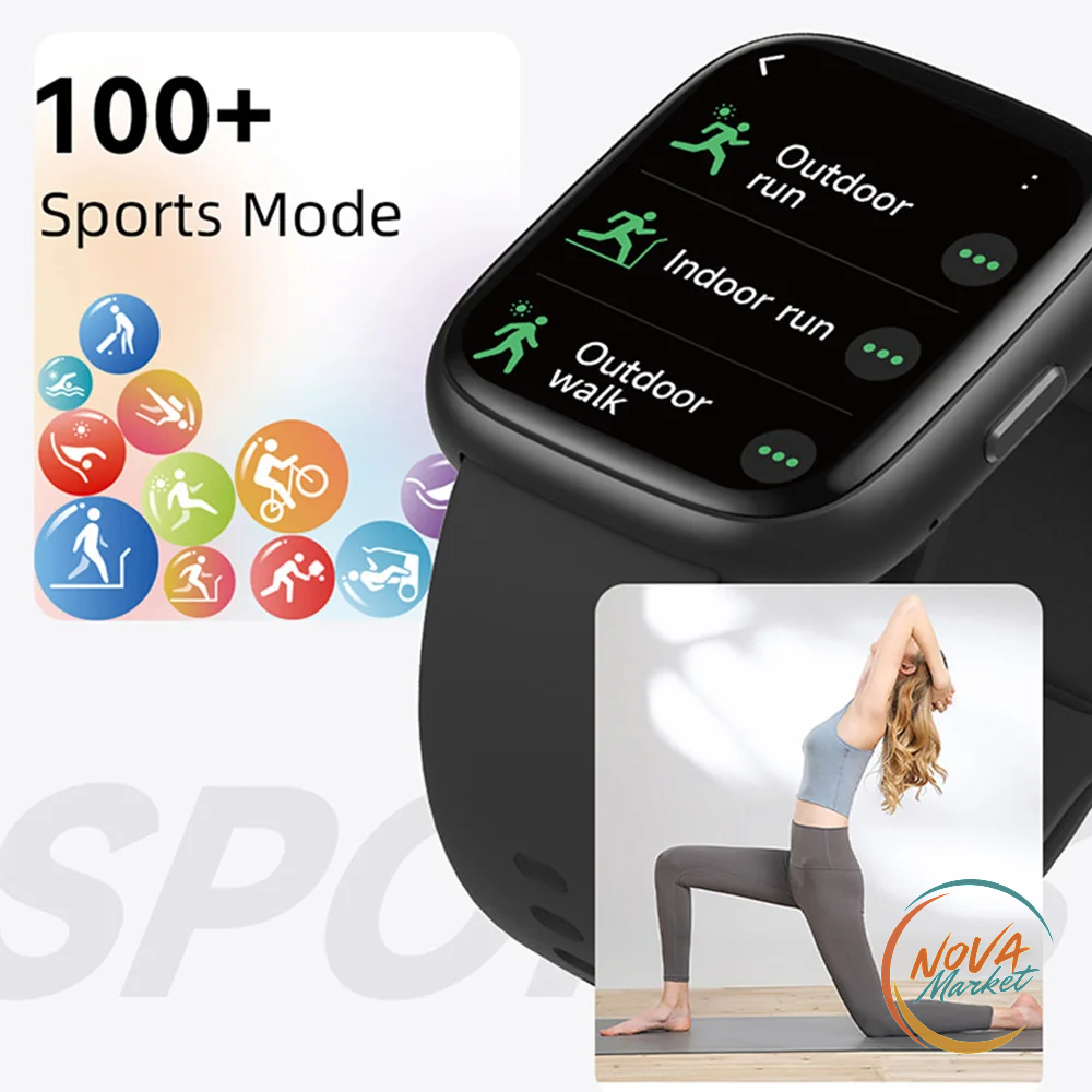 Smartwatch Bluetooth 1,83″ con Alexa e Chiamate