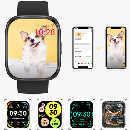 Smartwatch Bluetooth 1,83″ con Alexa e Chiamate