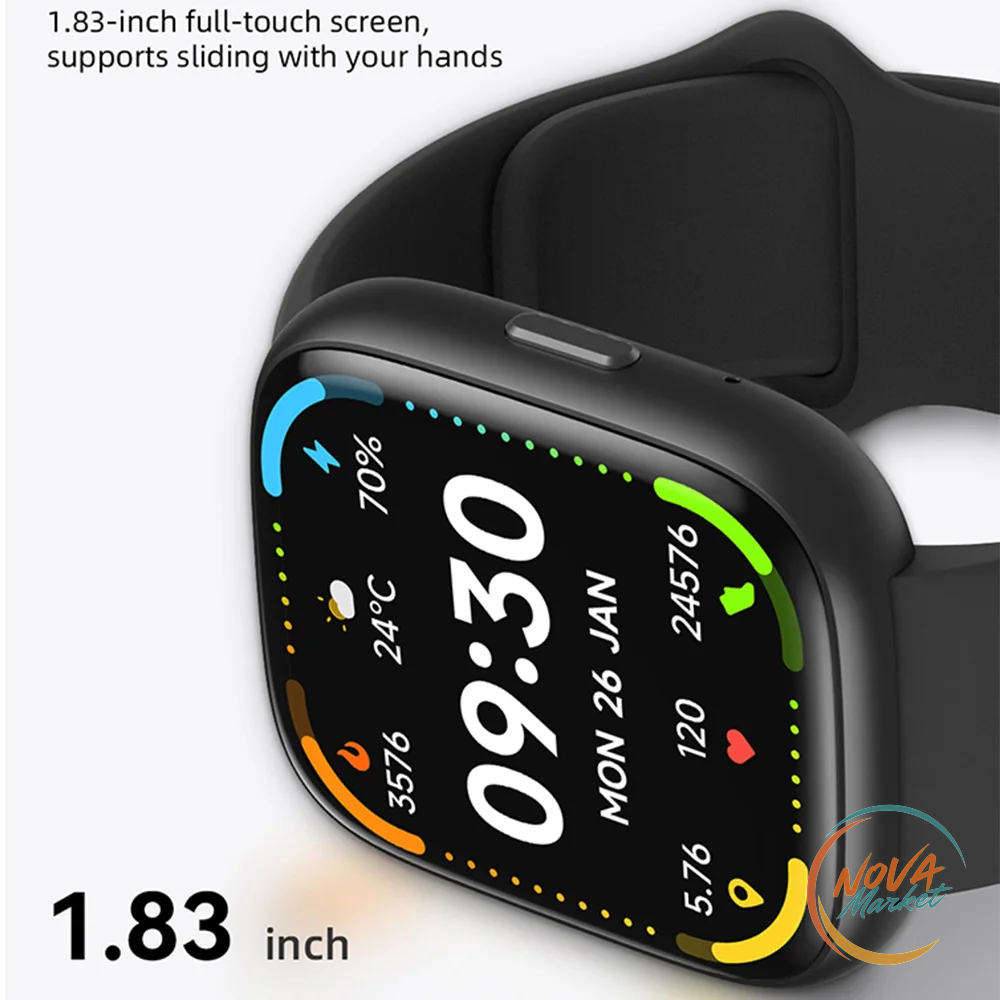 Smartwatch Bluetooth 1,83″ con Alexa e Chiamate