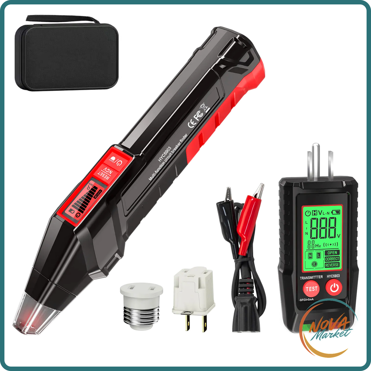 Tester per Interruttori Automatici 5903 con Display Digitale