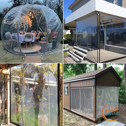 Telone Trasparente Impermeabile per Piante e Giardino