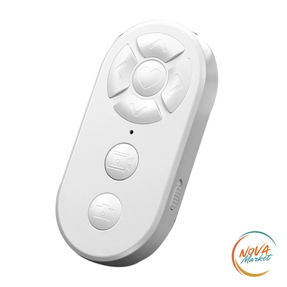 Telecomando Bluetooth per Selfie e Cambio Pagina a 7 Pulsanti
