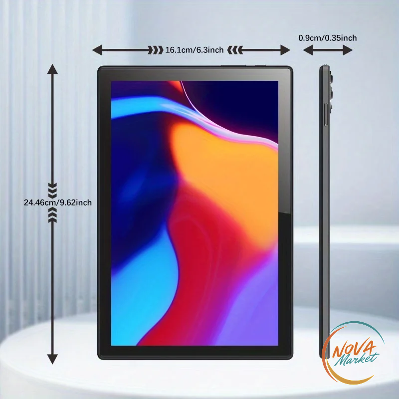 Tablet 2-in-1 10,1" Android 13 4G, 6GB RAM e 128GB