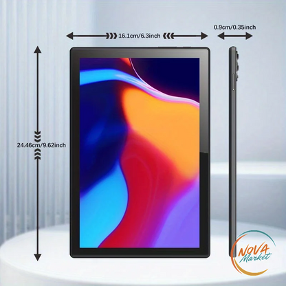 Tablet 2-in-1 10,1" Android 13 4G, 6GB RAM e 128GB