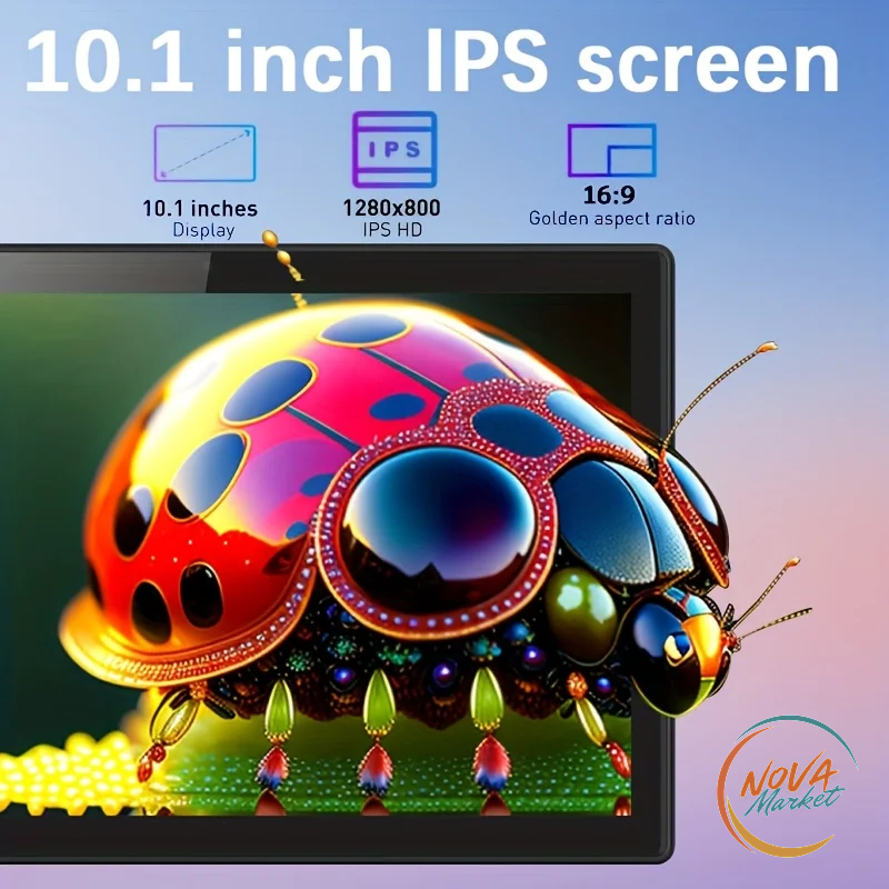 Tablet 2-in-1 10,1" Android 13 4G, 6GB RAM e 128GB