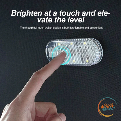 Luce LED per Auto Touch Ricaricabile USB