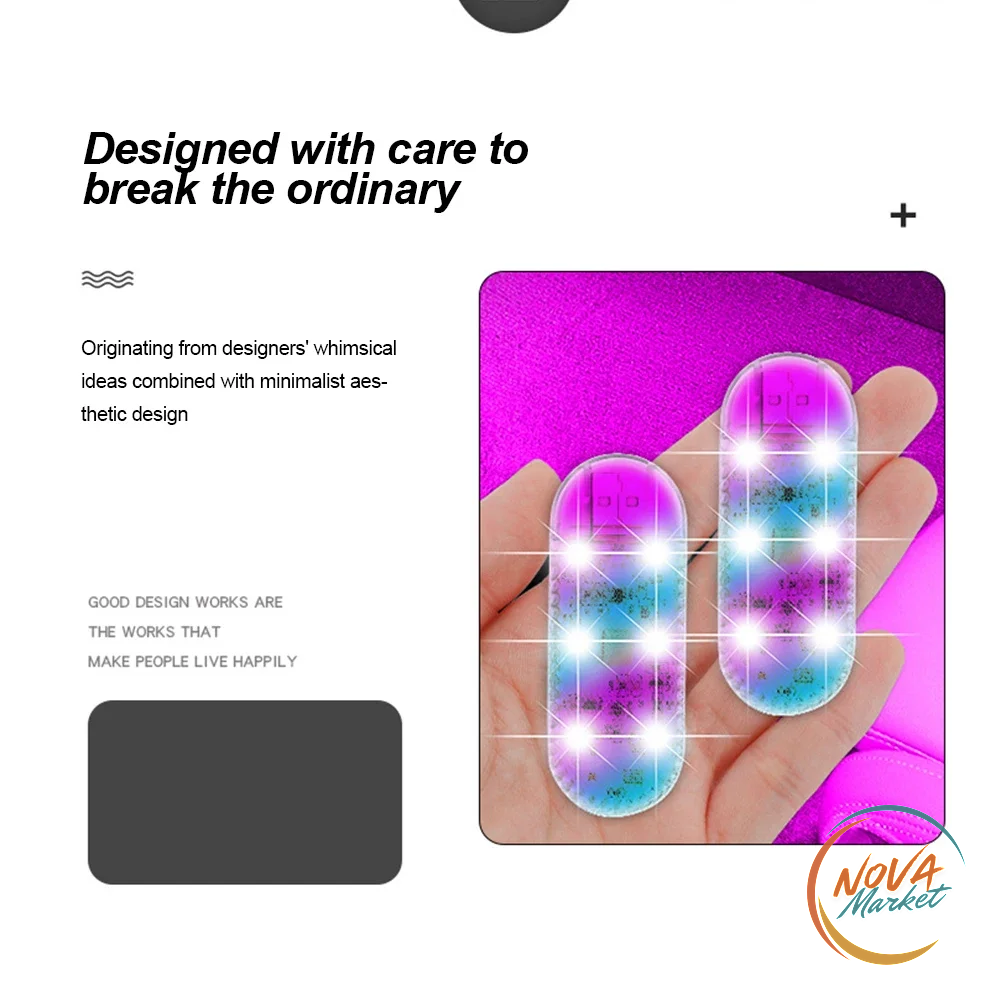 Luce LED per Auto Touch Ricaricabile USB