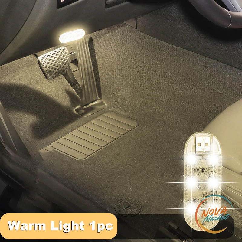 Luce LED per Auto Touch Ricaricabile USB