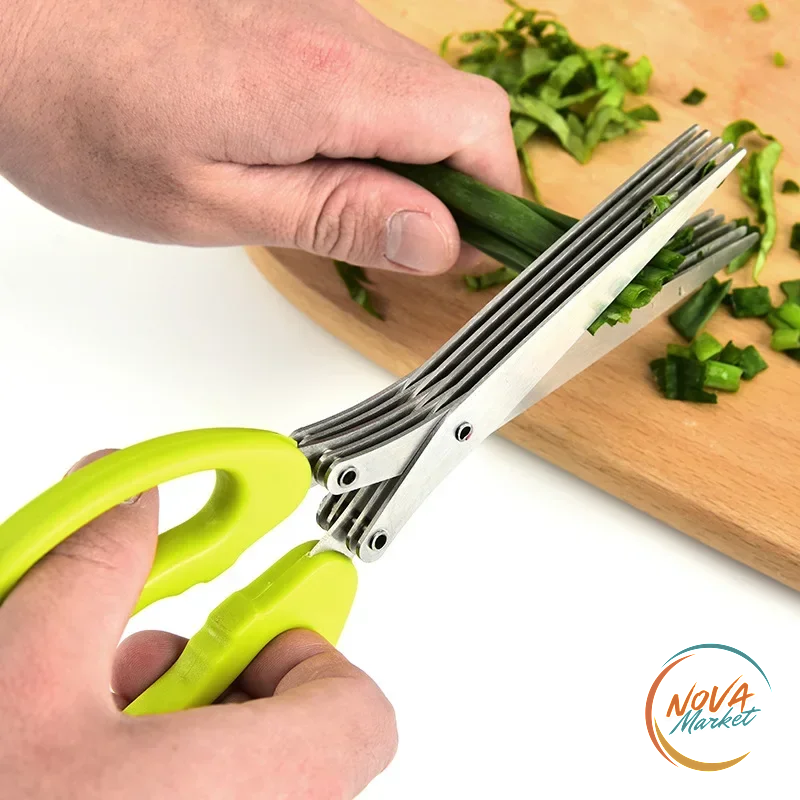 Forbici da Cucina Multilama in Acciaio Inox