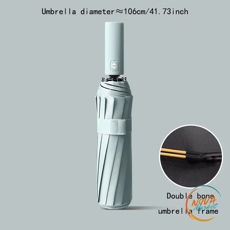 Ombrello automatico grande antivento con protezione UV