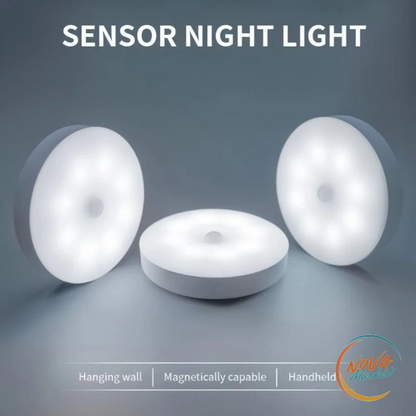 Luci notturne LED con sensore di movimento, set da 3