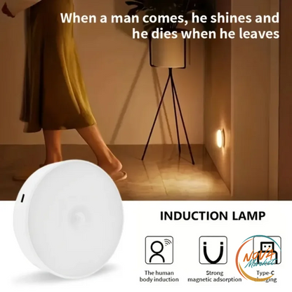 Luci notturne LED con sensore di movimento, set da 3