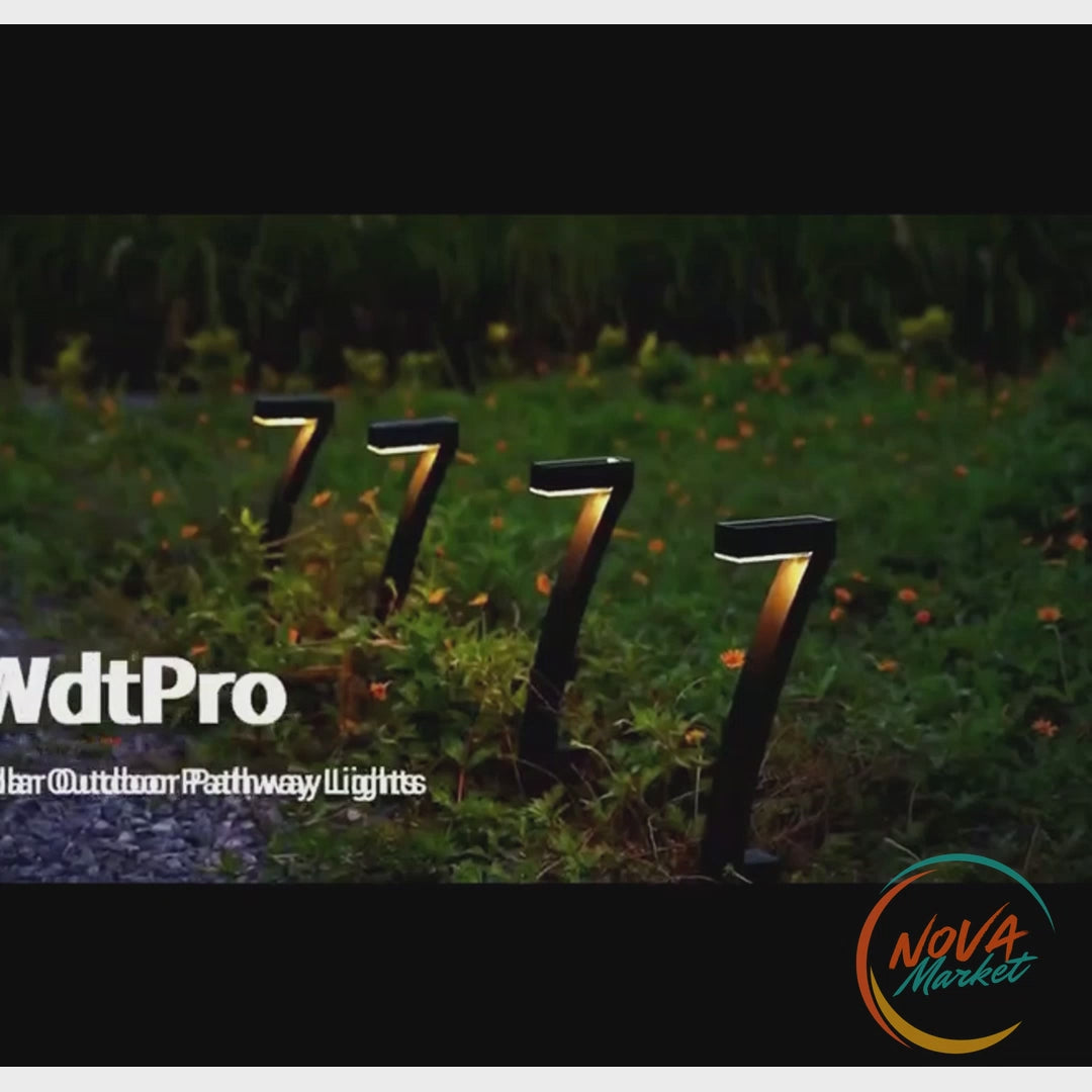 Anteprima video Lampade Solari LED da Giardino IP65 per Sentieri - NovaMarket