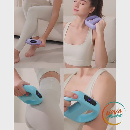 Anteprima video Massaggiatore Elettrico a Vibrazione con Doppio Anello - NovaMarket