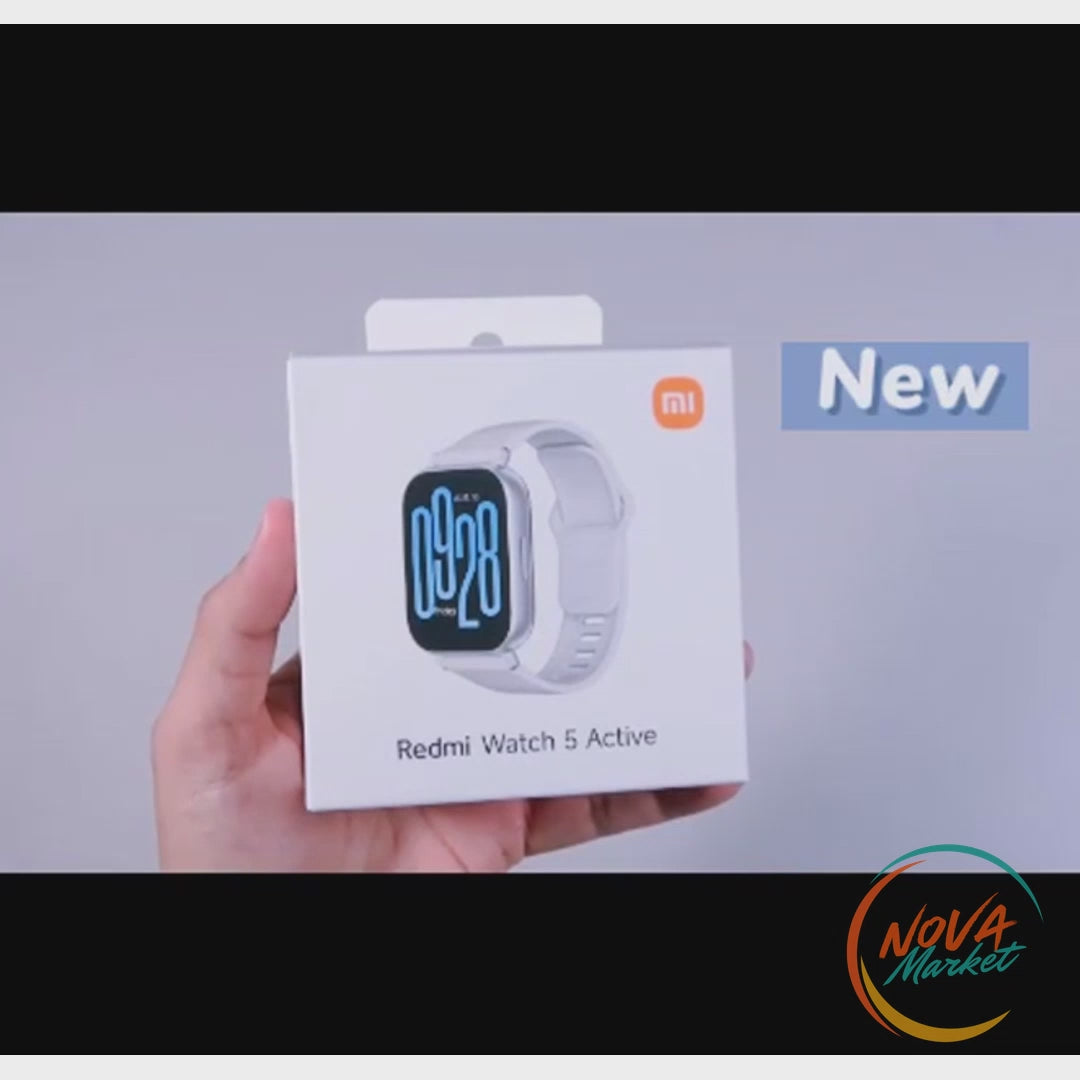 Anteprima video Smartwatch Redmi Watch 5 Active con chiamate Bluetooth - NovaMarket