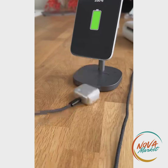 Anteprima video Adattatore USB-C 140W con Interruzione Automatica - NovaMarket