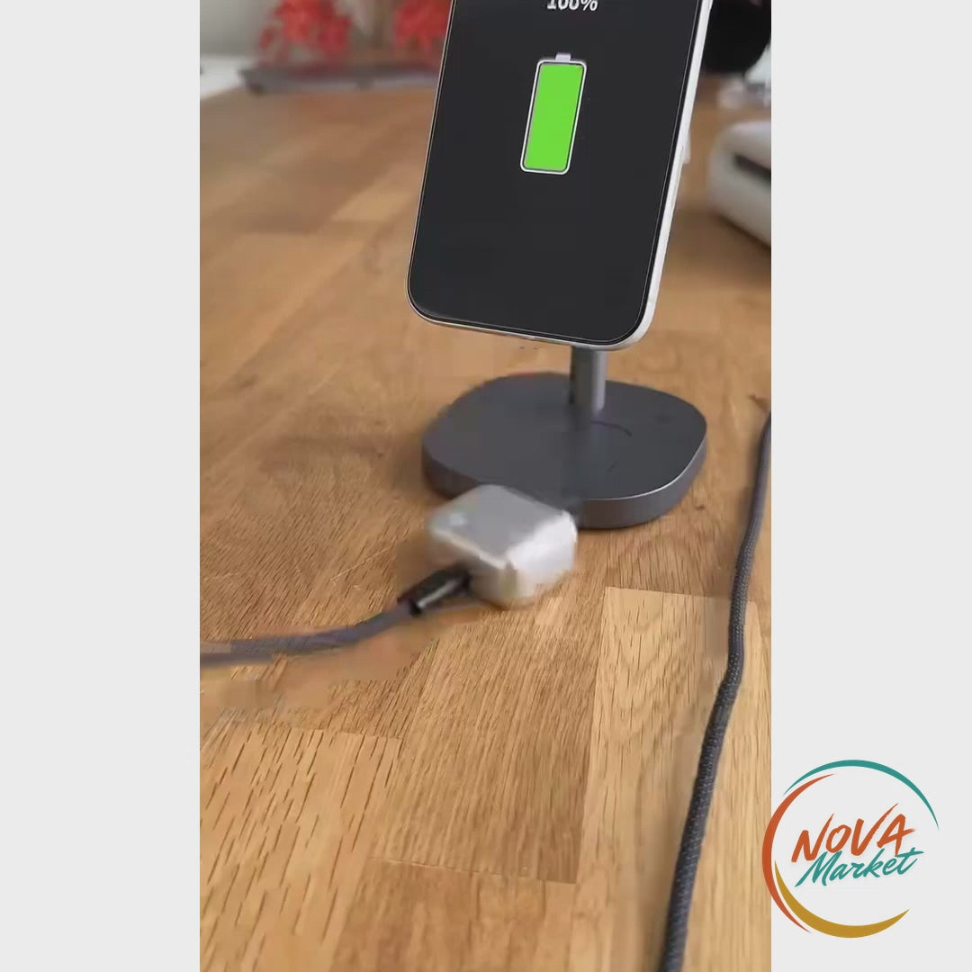 Anteprima video Adattatore USB-C 140W con Interruzione Automatica - NovaMarket