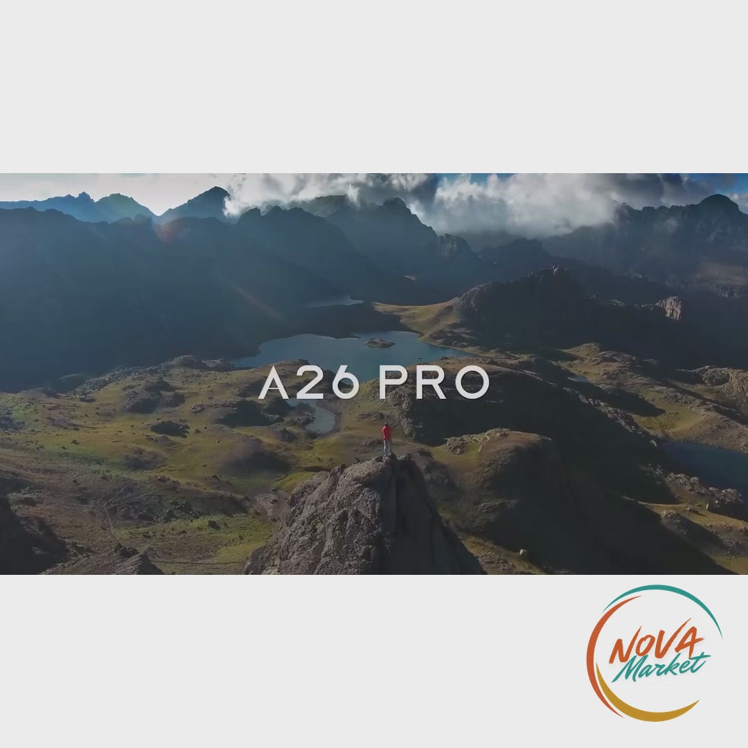 Anteprima video Drone GPS A26 Pro con Tripla Fotocamera 4K/8K e FPV - NovaMarket