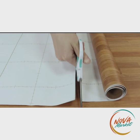 Anteprima video Pavimento Vinilico Adesivo Effetto Legno Antigraffio - NovaMarket