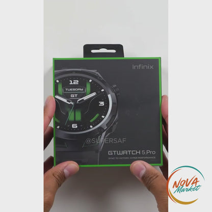 Anteprima video Smartwatch Infinix XW5GT Watch 5 Pro con monitoraggio cardio - NovaMarket
