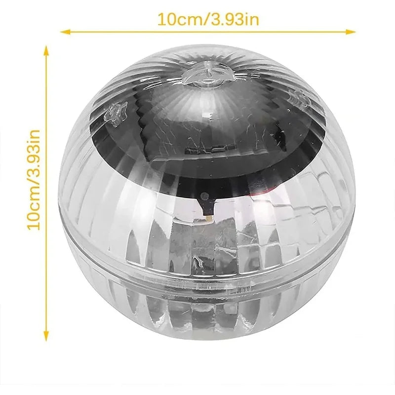 Lampada Solare Galleggiante per Piscina, Impermeabile, LED Multicolore, Luce Solare Galleggiante per Acquario e Laghetto